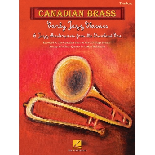 Early Jazz Classics Canadian Brass Quintet Trombone (Part) Book