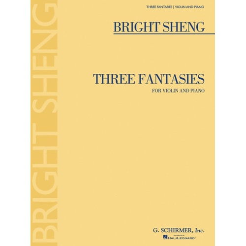 Sheng 3 Fantasies Violin / Piano 