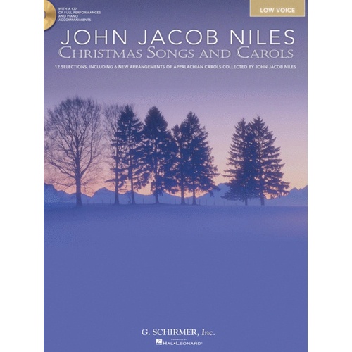 Niles - Christmas Songs And Carols Low Voice Book/CD (Softcover Book/CD)