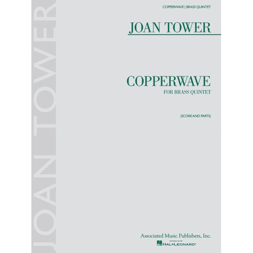 Tower - Copperwave For Brass Quintet Score/Parts