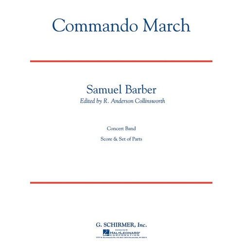 Commando March Score/Parts Critical Edition (Music Score/Parts)