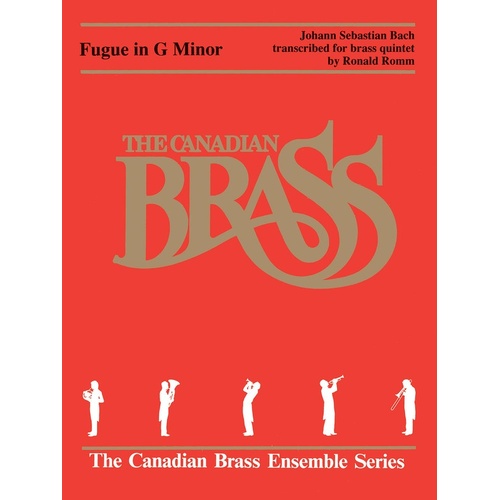Fugue In G Minor Brass Quintet Arr Romm (Music Score/Parts)
