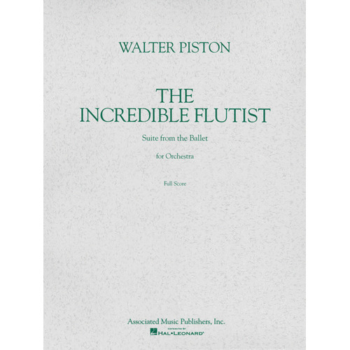 Piston - The Incredible Flutist Orchestra Full Score
