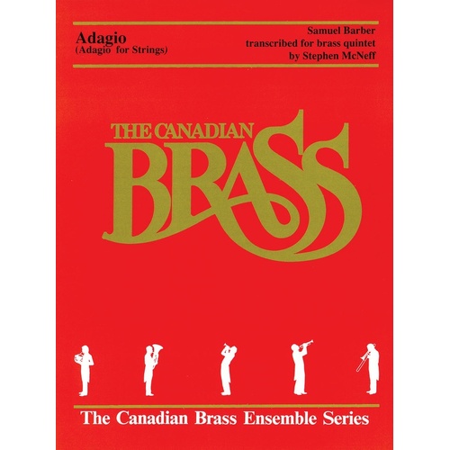 Canadian Brass Adagio For Brass Quintet (Music Score/Parts)