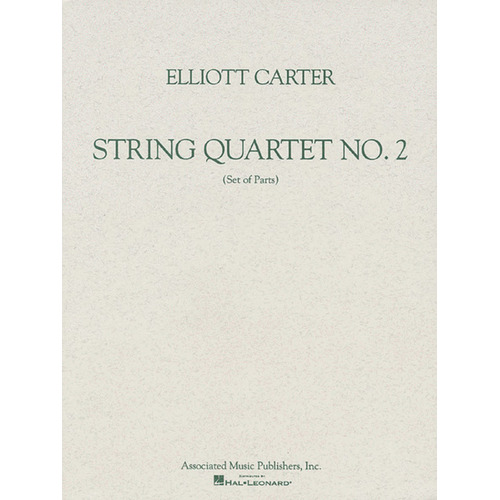 Carter String Quartet N.2 Parts 