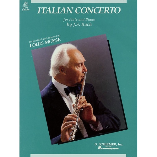 Bach Italian Concerto Flute and Piano 