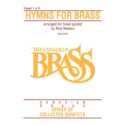 Canadian Brass Hymns For Brass 1st Trumpet (Part) Book