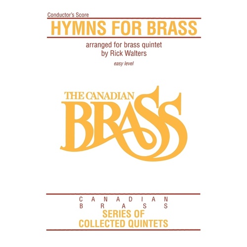Canadian Brass Hymns For Brass Conductor (Music Score) Book