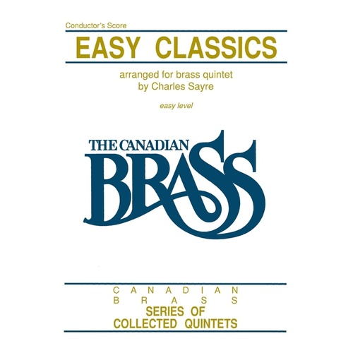 Canadian Brass Easy Classics Conductor (Music Score) Book