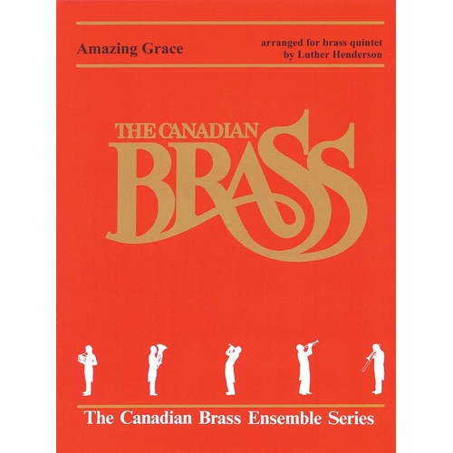 Amazing Grace Brass Quintet (Music Score/Parts)