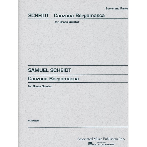 Scheidt Canzone Bergamasca Brass Quintet 