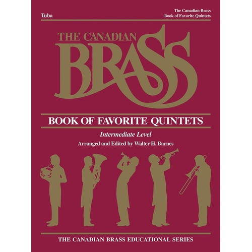 Canadian Brass Favorite Quintets Tuba (Softcover Book)