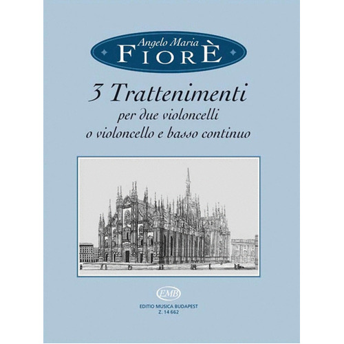 3 Trattenimenti 3 Cellos/Basso Continuo Score/Parts 