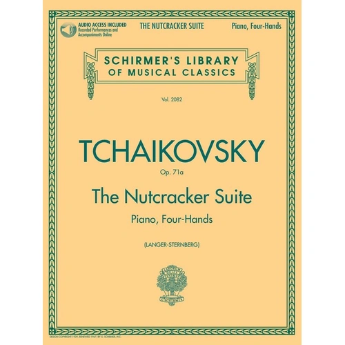Tchaikovsky - Nutcracker Suite Piano Duet Book with Companion Recordings