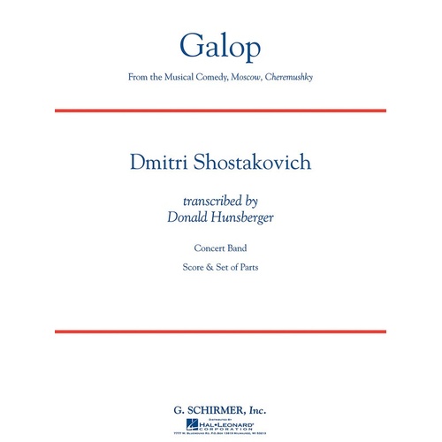 Galop (From Moscow Cheremushky) Gscb4 (Music Score/Parts)