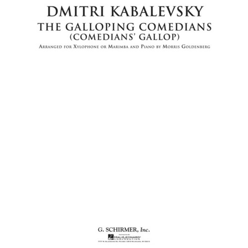 Schirmer - Kabalevsky - Galloping Comedians Xylophone/Piano