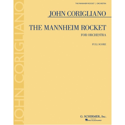 Schirmer - Corigliano - Mannheim Rocket Orchestra Full Score