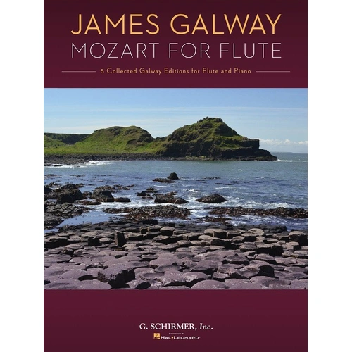 Mozart for Flute - 5 Galway Editions for Flute and Piano, Includes K. 313, K. 314, K. 315, K. 545, K. 331, 80 Pages, Publisher: G. Schirmer, Inc.