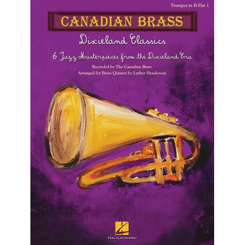 Canadian Brass Dixieland Classics Trumpet 1 (Softcover Book)