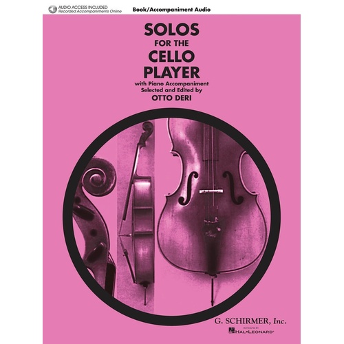 Solos For The Cello Player Book/CD (Softcover Book/CD)