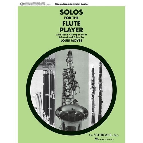 Solos For The Flute Player Flute/Piano Book/CD (Softcover Book/CD)