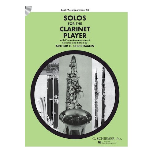 Solos for the Clarinet Player: Clarinet/Piano Book with Online Audio