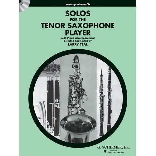 Solos For The Alto Saxophone Player CD Only 