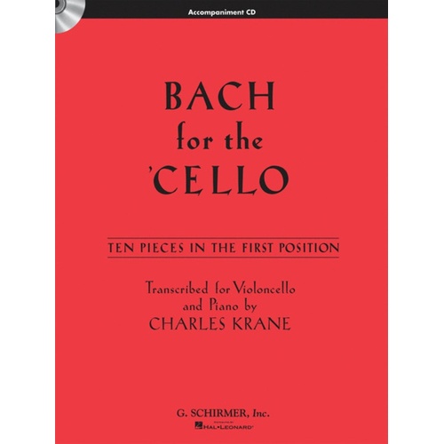 Bach For Cello CD Only 