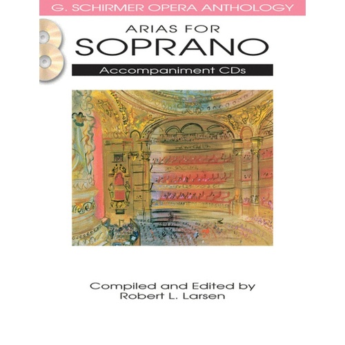 Schirmer - Arias For Soprano Accompanment Cds Only