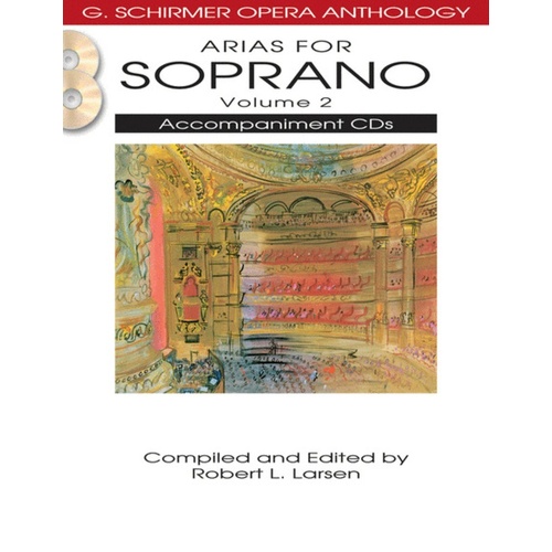 Schirmer - Arias For Soprano Vol 2 Accompanment Cds Only
