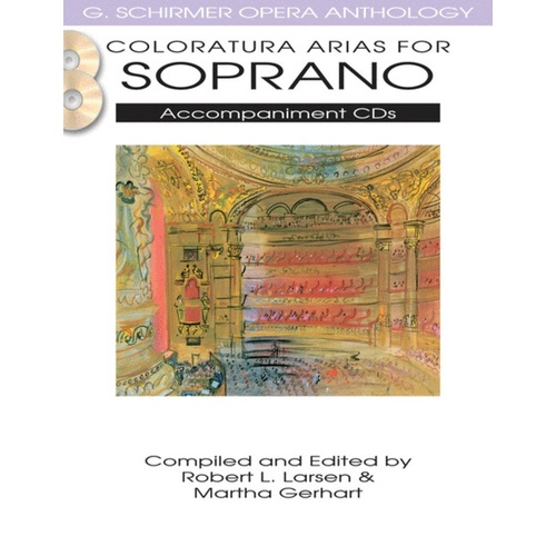 Schirmer - Coloratura Arias For Soprano Accomp Cds Only