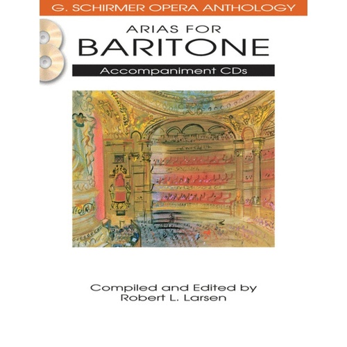Schirmer - Arias For Baritone Accompanment Cds Only