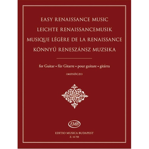 Easy Renaissance Music For Guitar (Softcover Book)