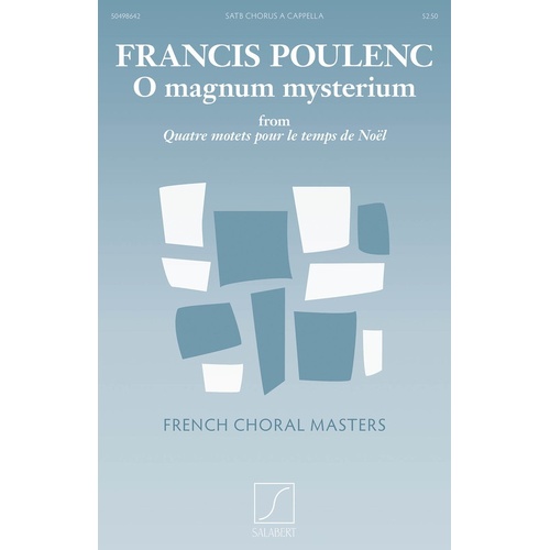 O Magnum Mysterium SATB A Cappella (Octavo)