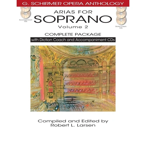 Arias for Soprano, Volume 2 - Complete Package with BK/CD, Diction Coach, and Accompaniment CDs