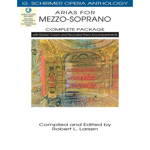 Arias for Mezzo-Soprano Complete Package with Audio and Diction Coach Set
