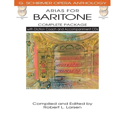 Arias for Baritone Complete Package with Book and CD Set