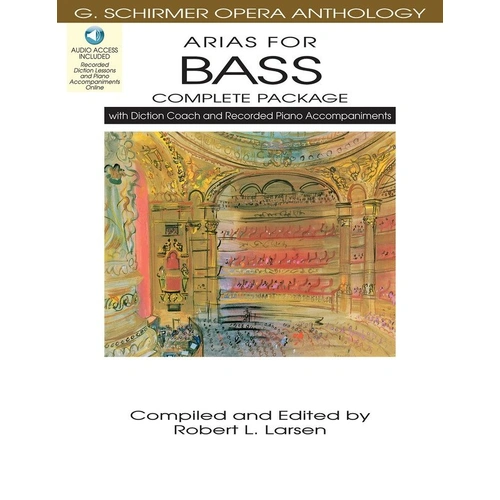 Arias for Bass Package with Diction Coach and Online Audio