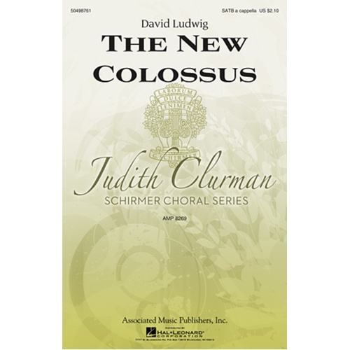 The New Colossus SATB A Cappella