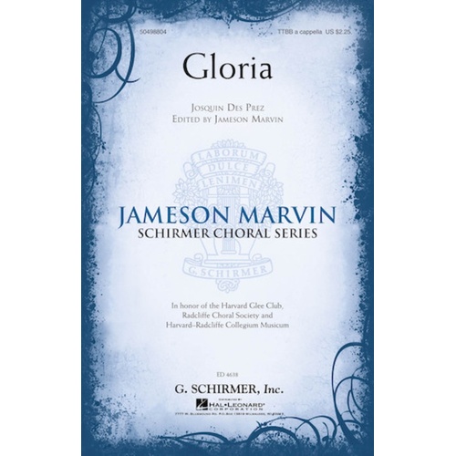 Gloria TTBB A Cappella