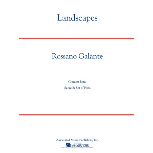 Landscapes Gscb5 (Music Score/Parts)