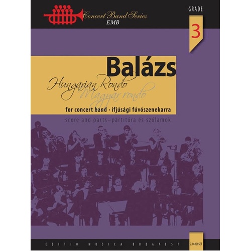 Hungarian Rondo Concert Band 3.5 Score/Parts