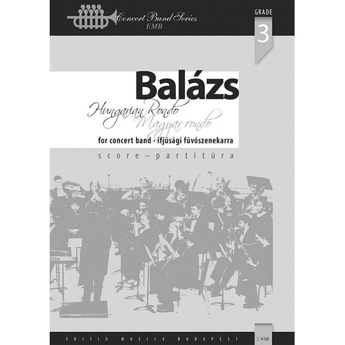 Hungarian Rondo Concert Band 3.5 Score Only (Music Score)