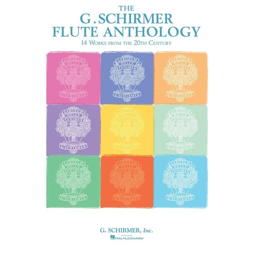 G. Schirmer Flute Anthology for Flute and Piano, 96 Pages