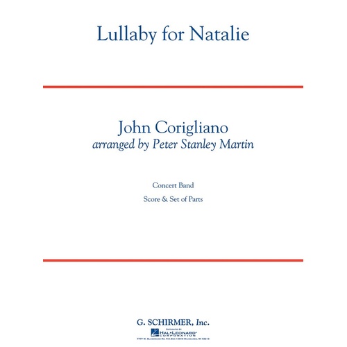Lullaby For Natalie Concert Band 5 Score/Parts