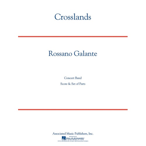 Crossroads Concert Band 4 Sc/Parts (Music Score/Parts)