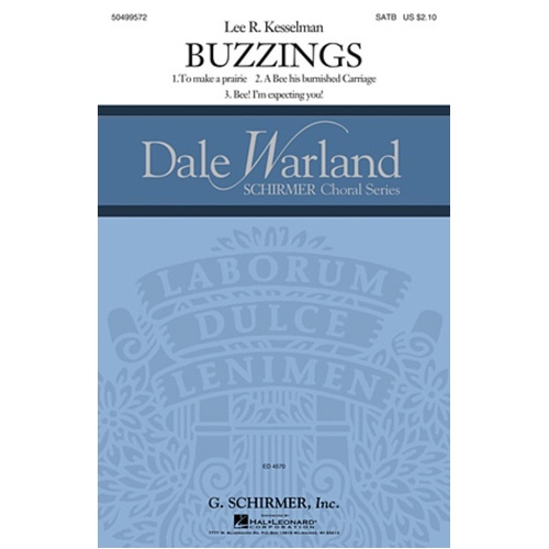 Buzzings SATB A Cappella