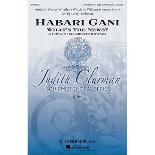 Habari Gani SATB Divisi