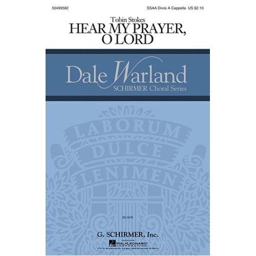 Hear My Prayer Oh Lord SSAA Divisi A Cappella