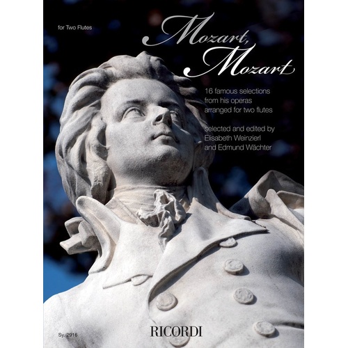 Mozart Mozart Selections From Operas Flute Duet (Softcover Book)